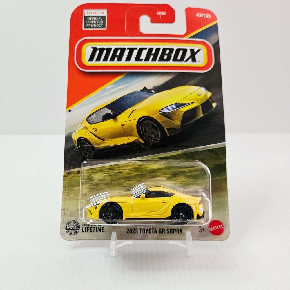 Matchbox 2023 Toyota GR Supra 43/125 Die-Cast Car